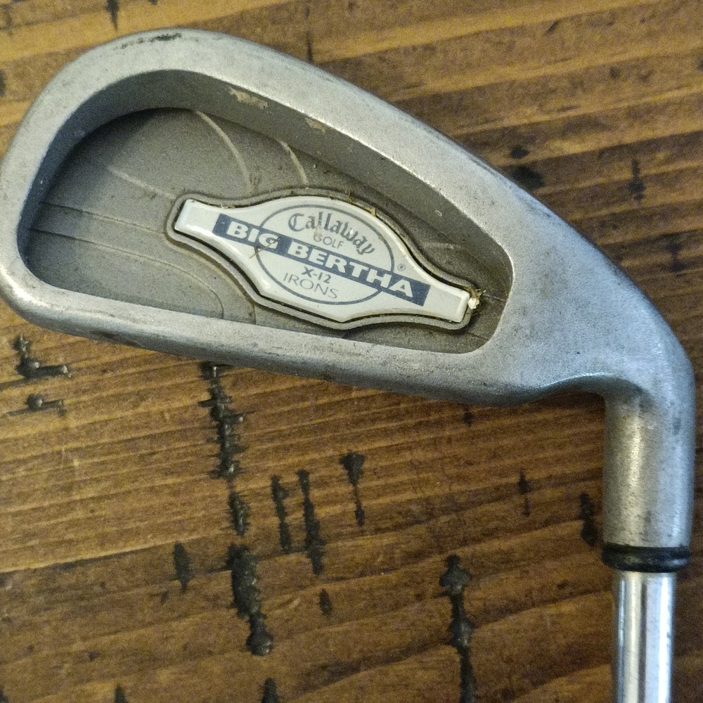 Callaway Big Bertha X-12 5 Iron Right Hand Memphis 10 '98 Steel Shaft